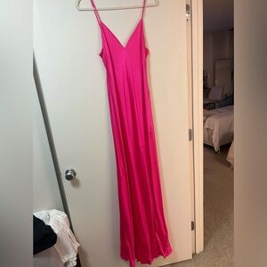 L’AGENCE Silk Slip Gown Size 6